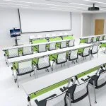 Foldable Training Office Table, - Image 4