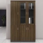 Modern Brown Filing Cabinet