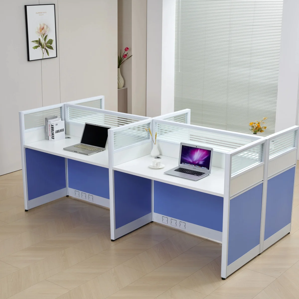 4-Way Centered Office Workstation - Odense Odense Kenya