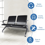 2-seat waiting room reception chair, two-seater reception chair, double seat waiting chair, office reception chair for two, 2-seat lobby chair, dual seat reception seating, waiting room bench chair, 2-person reception chair, two-seat guest chair, 2-seat visitor chair, office waiting bench, 2-seat office guest chair, padded 2-seat reception chair, upholstered reception bench, double chair for waiting area, waiting area chair for two, reception seating for two, 2-seater lounge chair, reception room two-seat chair, commercial 2-seat bench, two-person waiting chair, dual seating reception furniture, waiting room furniture for two, 2-seat chair with armrests, metal frame 2-seat reception chair, office lounge chair 2-seat, compact two-seat chair, modern 2-seat reception seating, guest seating chair for two, 2-seat waiting chair with cushion, shared seating reception chair, side-by-side reception chairs, reception bench with two seats, 2-person lobby seating, clinic waiting room chair, comfortable 2-seat guest chair, minimalist 2-seat reception chair, office visitor bench, dual seat office chair, ergonomic reception chair for two, commercial waiting chair, black 2-seat reception bench, professional 2-seat lobby chair, modular 2-seat waiting bench, office chair for guests, double seat visitor bench, medical office waiting room chair, 2-seat public seating, linked seating reception bench, 2-seat waiting bench with backrest, padded two-seat office bench, dual person reception chair, two-seat business waiting chair, conference guest bench, 2-seat waiting room sofa, two-seat lobby reception furniture, linked reception chairs, arm-to-arm 2-seat reception chair, office reception guest bench, dual reception seat with arms, two connected waiting chairs, shared office visitor seating, two-seat padded lobby chair, sturdy 2-seat guest chair, commercial dual chair, dual seat medical waiting chair, 2-person waiting room bench, waiting area furniture 2-seater, office waiting bench for guests, side-by-side guest chairs, two-seat chair for clinics, guest waiting chair for office, 2-seat bench chair for lobby, lobby furniture for two people, public area reception chair, office guest seating for 2, stylish 2-seat office bench, dual person office chair, 2-seat lobby visitor bench, black two-seat reception bench, 2-seat seating for office entry, reception waiting chair dual, visitor chair for reception area, shared waiting room bench, professional 2-seat guest bench, tandem reception chair, office entryway seating, 2-seat waiting lounge chair, executive office reception chair, two-place reception chair, 2-person chair for waiting space, space-saving 2-seat reception chair, modern double seat chair, and commercial-grade 2-seat visitor chair