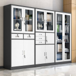 Modern Office Storage Cabinet With Safe Box - Image 4