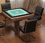 Black Leather Chrome Office Chair - Image 3