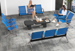 3-Link Office Reception Waiting Bench - Image 4